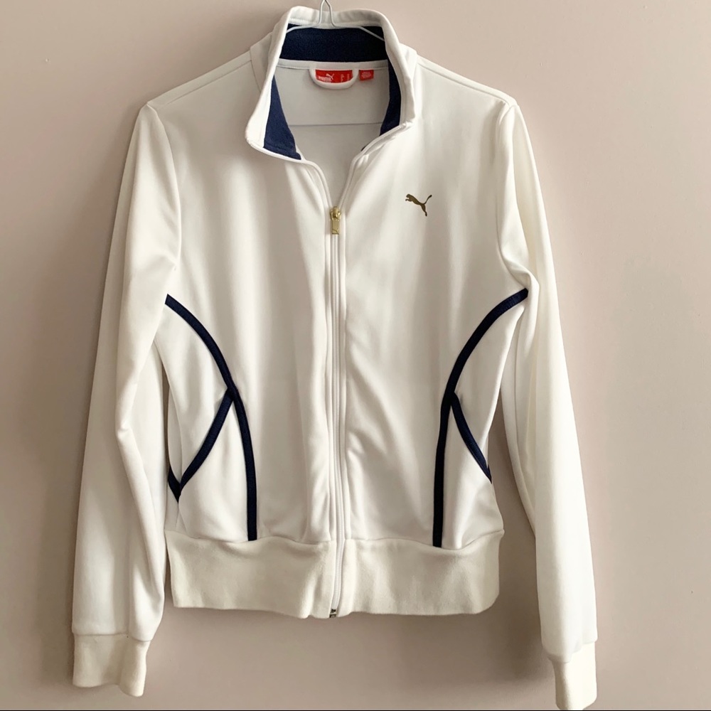 Puma Vintage Track Jacket White/Navy